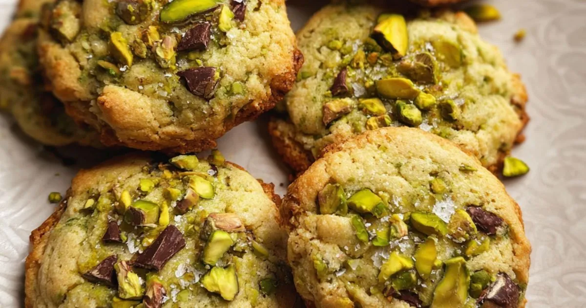 Pistachio Cream Cookies