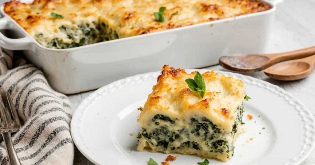 Vegan Spinach Lasagna