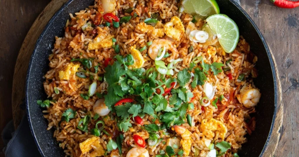 Vegan Tom Yum Fried Rice