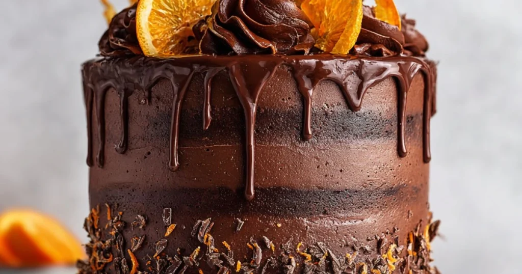 Chocolate Orange Layer Cake