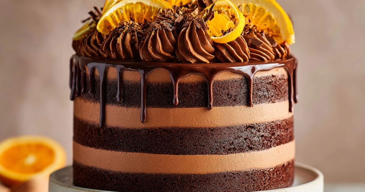 Chocolate Orange Layer Cake