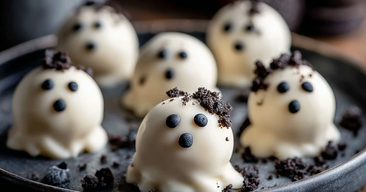 Ghost OREO Truffles